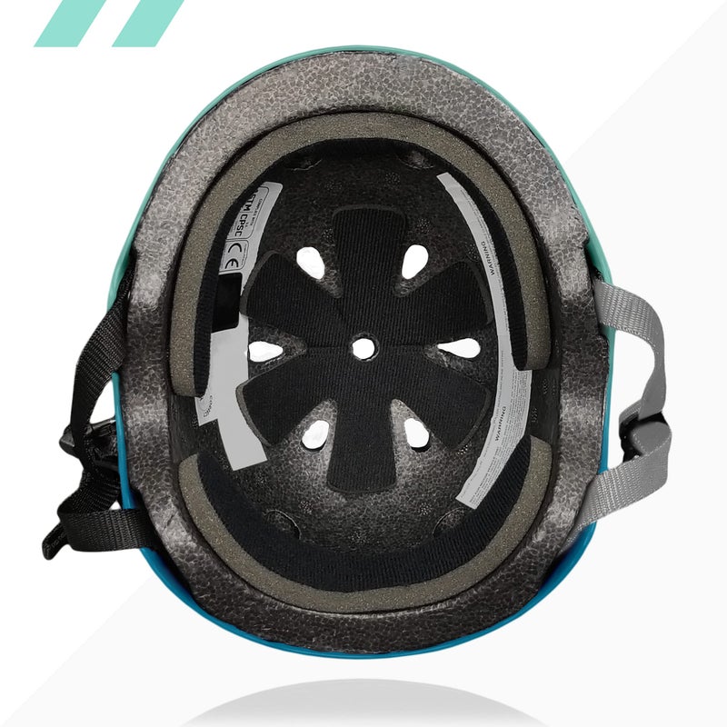 80SIX Triple Certified Multisport Helmet - Ideal for Bike, Scooter, Skateboard, Roller Skate and Inline Skate - Image 4