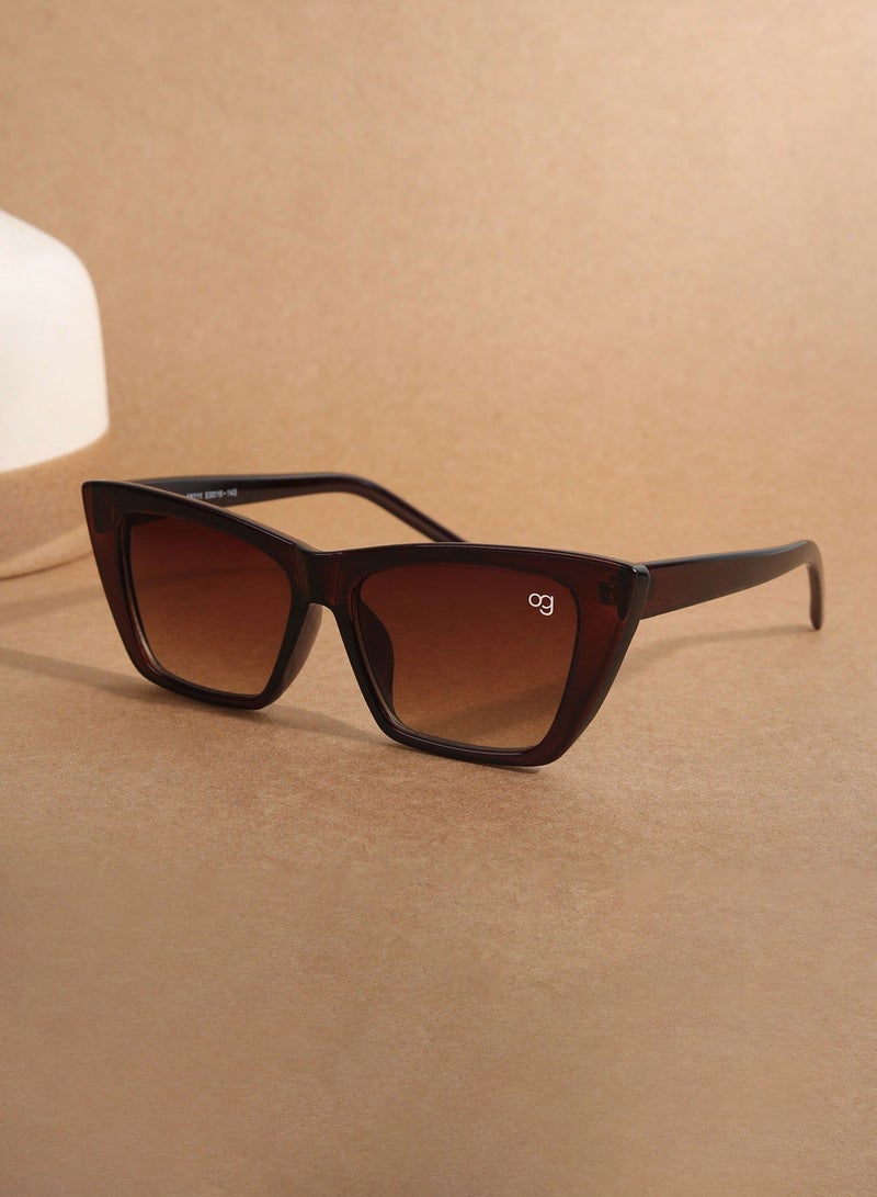 Woggles Designer Cateye Sunglasses|100% UV Protected| Men & Women - Image 1