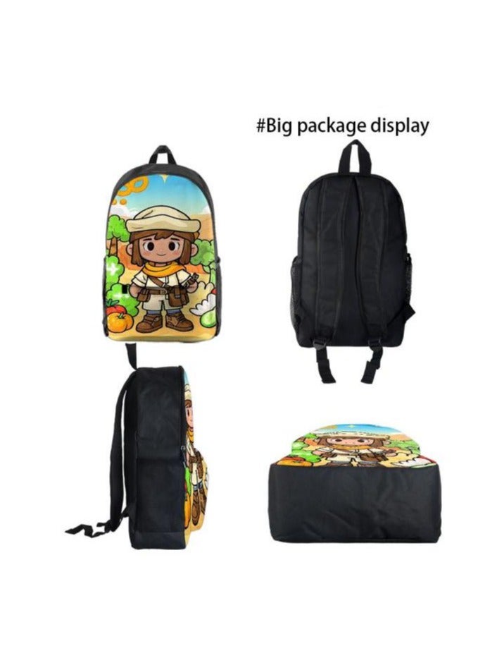 Universal cartoon new three-piece schoolbag - 1251 - Image 4