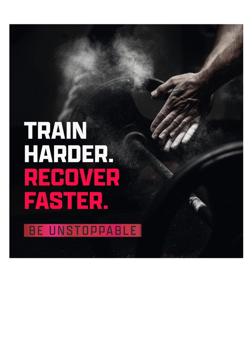 Nutrex Research BCAA Powder 6000 Recovery Fruit Punch Flavour 30 Servings 231 g  - Image 5