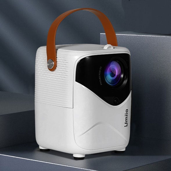 Generic Cross-border projector umiio A009 mini portable home 4K ultra high definition wireless wifi screen 4K White 