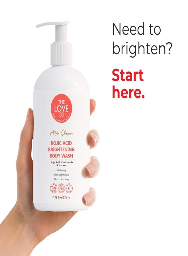 ذا لوف كو. غسول الجسم لتفتيح البشرة بحمض الكوجيك من ذا لوف كو. | مع 2% نياسيناميد وكركم | عناية شتوية، يزيل التصبغات ويقلل البقع الداكنة | جل استحمام مرطب، منظف بعمق، خالٍ من الكبريتات للنساء والرجال | 236 مل - Image 3