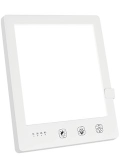 Bionic Sun Light Therapy Lamp - 2000-10000 Lux Portable LED Light Box with 3 Adjustable Brightness Levels, Touch Control, and Timer Function (6.31") for Natural Sunlight Experience.