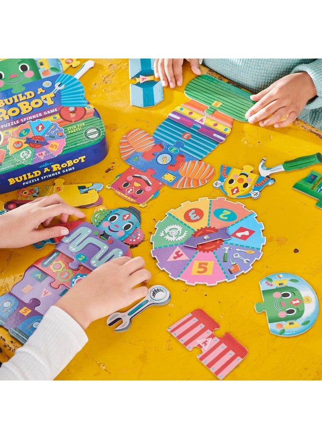 eeBoo: لعبة دوّار بناء الروبوت، تجمع بين الأرقام البسيطة والمرح، 2 إلى 4 لاعبين، وقت اللعب من 15 إلى 30 دقيقة، تشجع على اللعب الخيالي، للأعمار من 3 سنوات وما فوق - Image 4