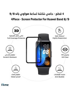 FITME 4-Piece 3D Screen Protector For Huawei Band 8 / Band 9  - Image 1