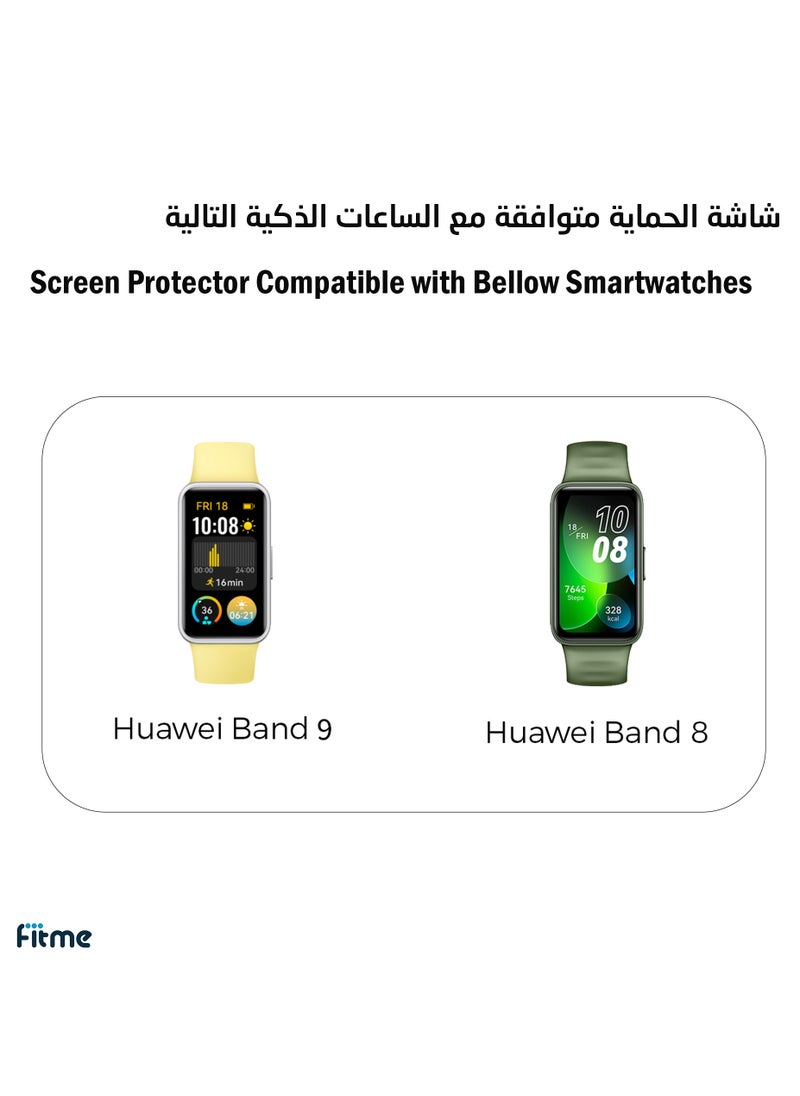 FITME - 4-Piece 3D Screen Protector For Huawei Band 8 / Band 9 - Image 1