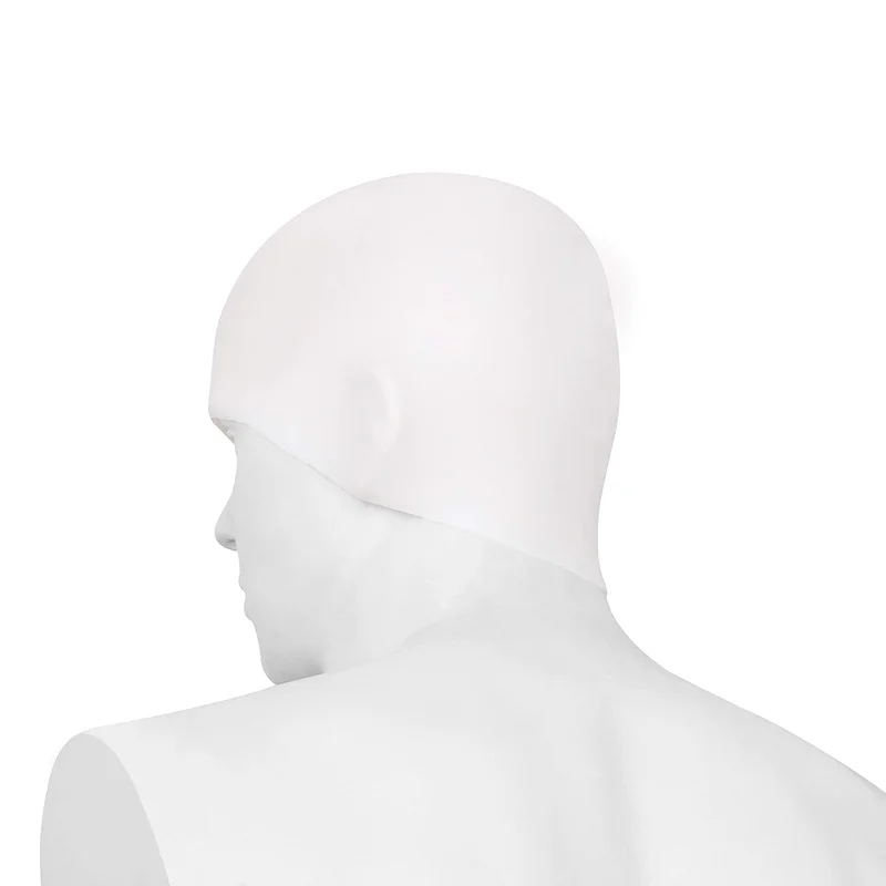 Nivia  Nivia Pro Silicone Swimming Cap - White  | Best Price UAE