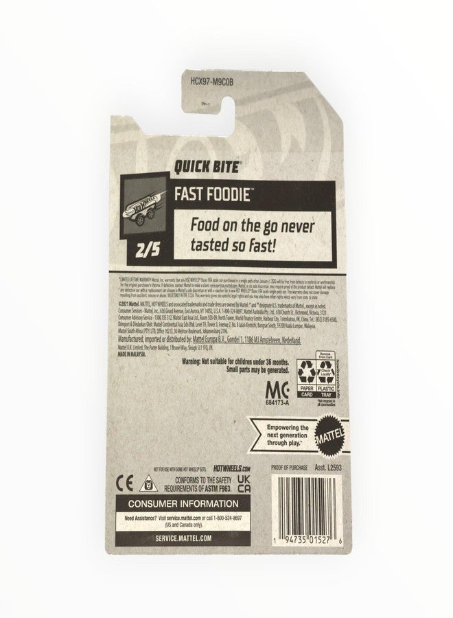 Hot Wheels 2022 - Quick Bite - Treasure Hunt - Fast Foodie 2/5 - #37/250 - Image 3