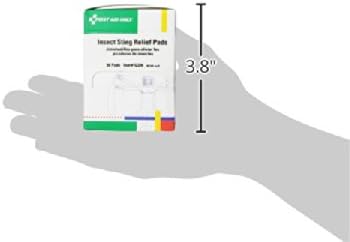 First Aid Only G326GR Insect Sting Relief Pad 50 Count Box - Image 3