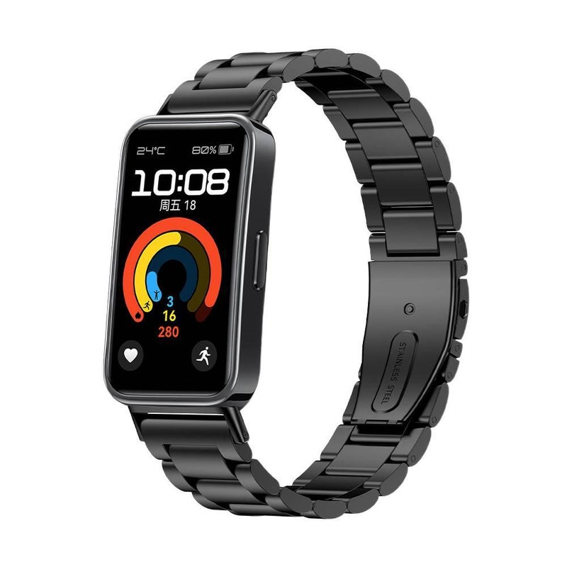 Metal Smartwatch Band for daily smartwatch wear and replacement strap in Silver Home Use Travel Use Outdoor Use Portable Use Routine Use Personal - Image 4
