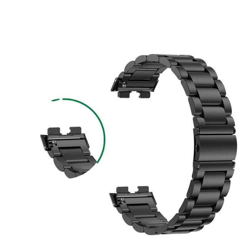 Metal Smartwatch Band for daily smartwatch wear and replacement strap in Silver Home Use Travel Use Outdoor Use Portable Use Routine Use Personal - Image 3