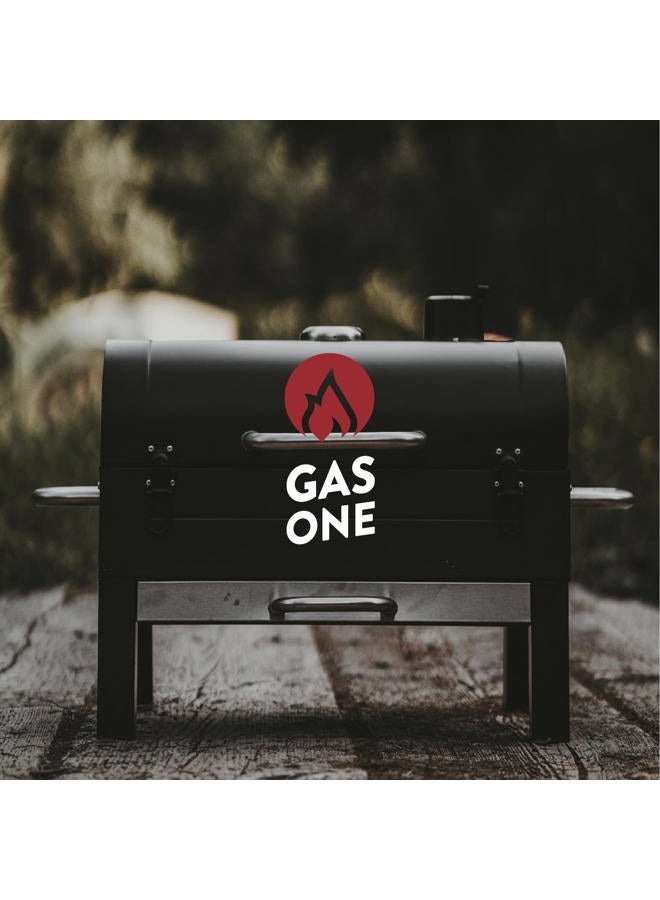 GasOne Portable Charcoal Grill – 18-inch Tabletop Charcoal Grill with Side Handles and Lid – Compact BBQ Charcoal Grill for Picnic, Tailgate, Travel – 2-Tiered Outdoor Charcoal Grill - Image 4