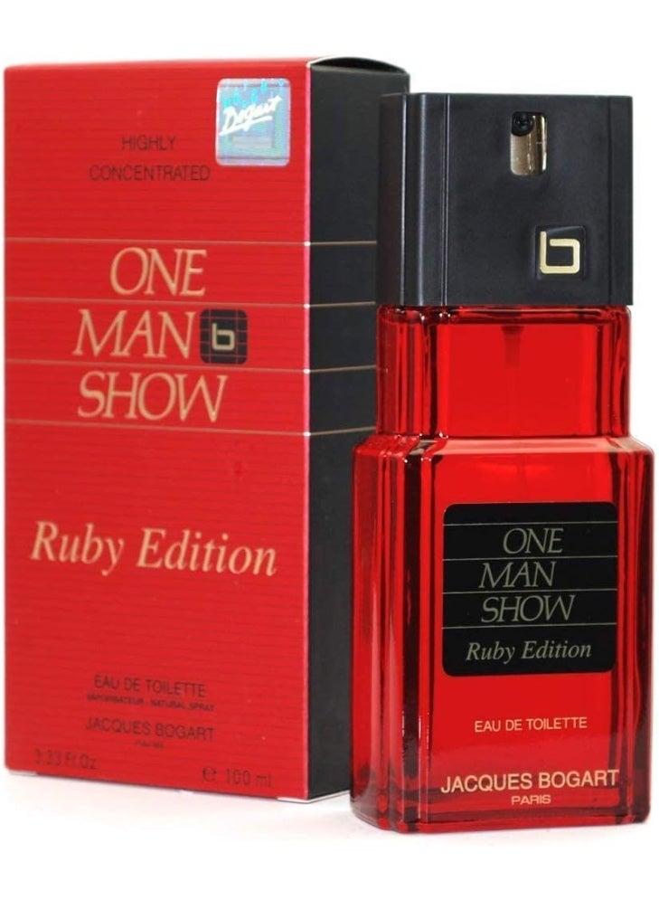 جاك بوغارت ون مان شو روبي اديشين من جاكوس بوغارت للرجال - او دي تواليت، 100 مل - Image 2