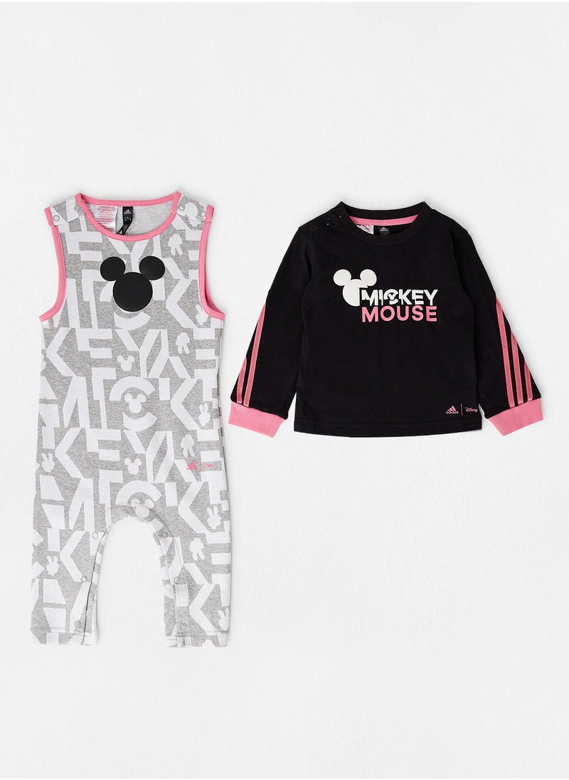 Adidas - Baby Girls Disney Mickey Mouse Clothing Set - Image 1