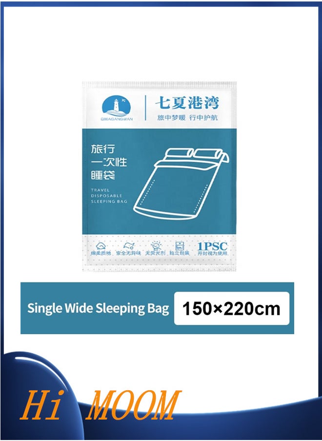 Hi Moon Custom Travel Hotel Hygiene Non-woven Bed Item Set Disposable Sleeping Bag  - Image 1