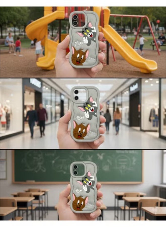 Grace Case cover iPhone 16 Pro Max - Tom and Jerry 3D Cartoon Phone Case – Cute  Character Protective Cover - Image 2