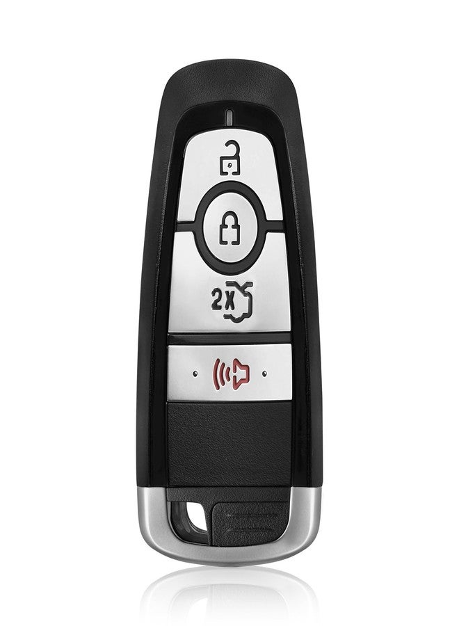 Keylessbest Replacement for Ford Edge Explorer Fusion Mustang Key Fob Remote Control 2017 2018 2019 2020 2021 2022 4 Buttons 315MHz M3N-A2C93142300,Black - Image 1