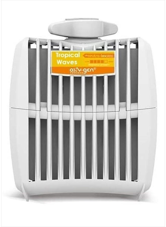 OXY-gen POWERED Oxygen-Pro - Crush, Tropical Waves Strong Fragrance Cartridge For Oxy-Gen Powered Commercial and Residential Air Fresheners and Deodorizers (4) - Image 1