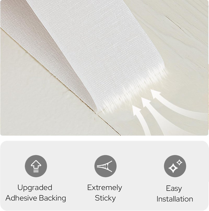 gonnrly Self Adhesive Curtains - No Drilling, No Rod, Easy to Install Blackout Curtains for Window Blinds,Bedroom(Grey 35 * 59in-1P) - Image 4
