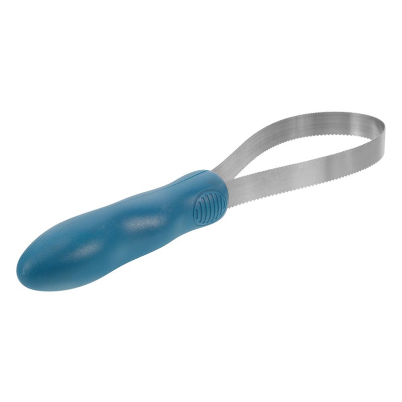 Stainless Steel Serrated Deshedding Brush For Dogs Cats Itch Relief And Coat Grooming - Image 2