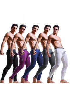 Generic Mens Autumn Thermal Compression Tights White  - Image 3