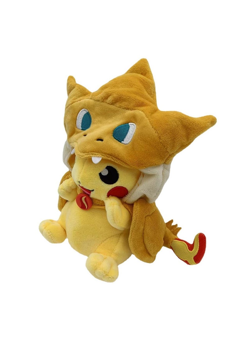 Adorable Cartoon Plush Toy Cross Dressing Pikachu Plush Toy Doll  - Image 2