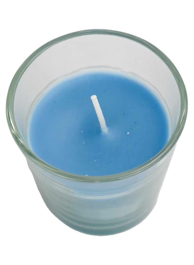 Blue Scented Candles For Bedroom, Scented Candles As Gifts For Women, Valentines Day, Anniversary Gift For Wife, Small Candles For Living Room Décor, Eco Friendly Candles Scented For Home Fragrance  - Image 2