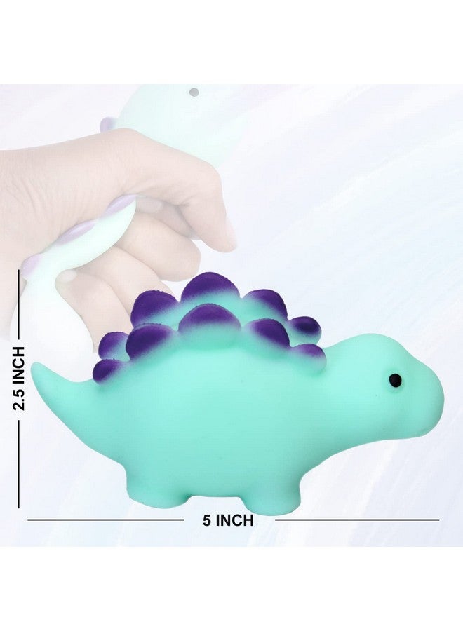 فولي لعبة تخفيف التوتر على شكل ديناصور ناعم وقابل للضغط بالكامل للأطفال والكبار (مجموعة من قطعة واحدة) - Image 2