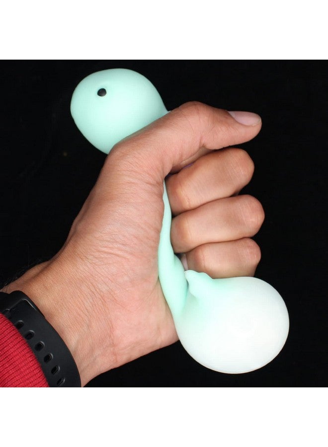 فولي لعبة تخفيف التوتر على شكل ديناصور ناعم وقابل للضغط بالكامل للأطفال والكبار (مجموعة من قطعة واحدة) - Image 3