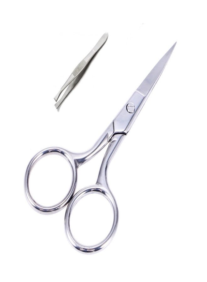 Small Eyebrow Nose Hair Scissors Cut Manicure Facial Trimming Tweezer Women MakeupTool 1Pc New Stainless Steel