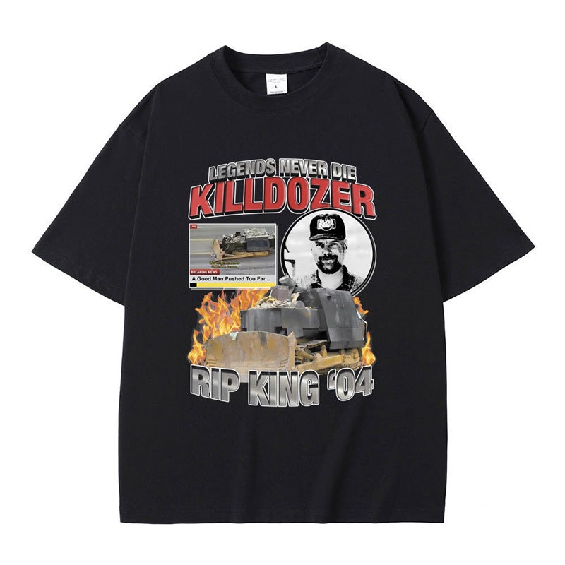Legends Never Die Killdozer T-Shirts Men Women Casual Oversi - Image 2