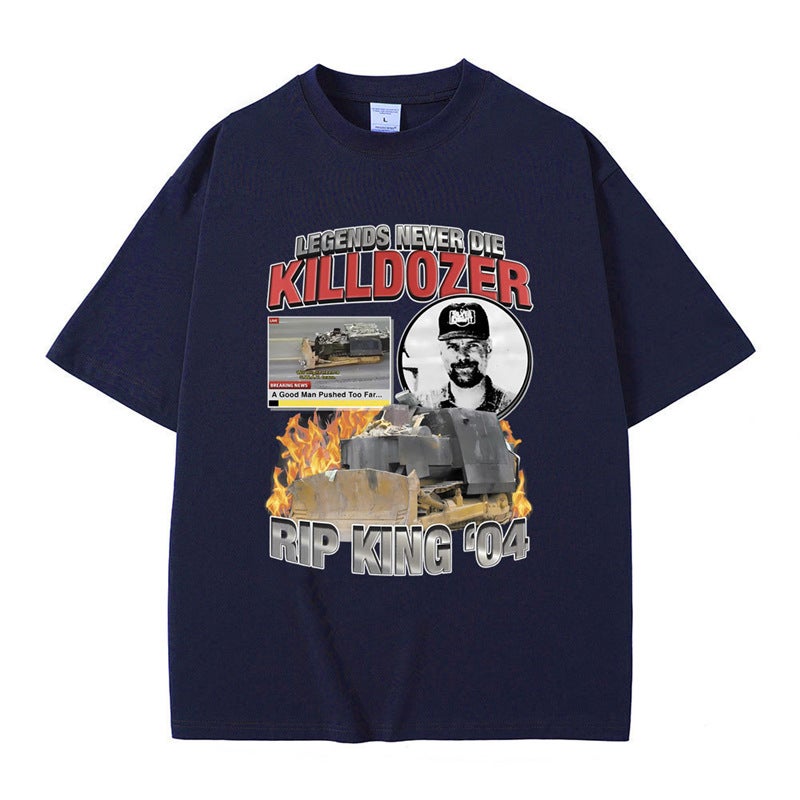 Legends Never Die Killdozer T-Shirts Men Women Casual Oversi - Image 1