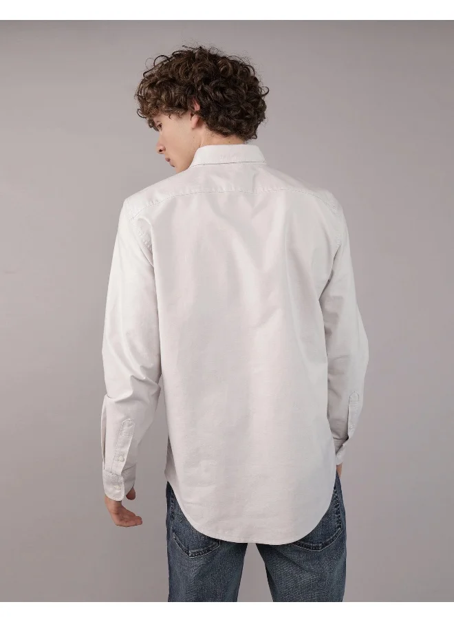 American Eagle AE Slim Fit Everyday Oxford Button-Up Shirt