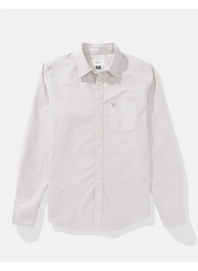 American Eagle AE Slim Fit Everyday Oxford Button-Up Shirt