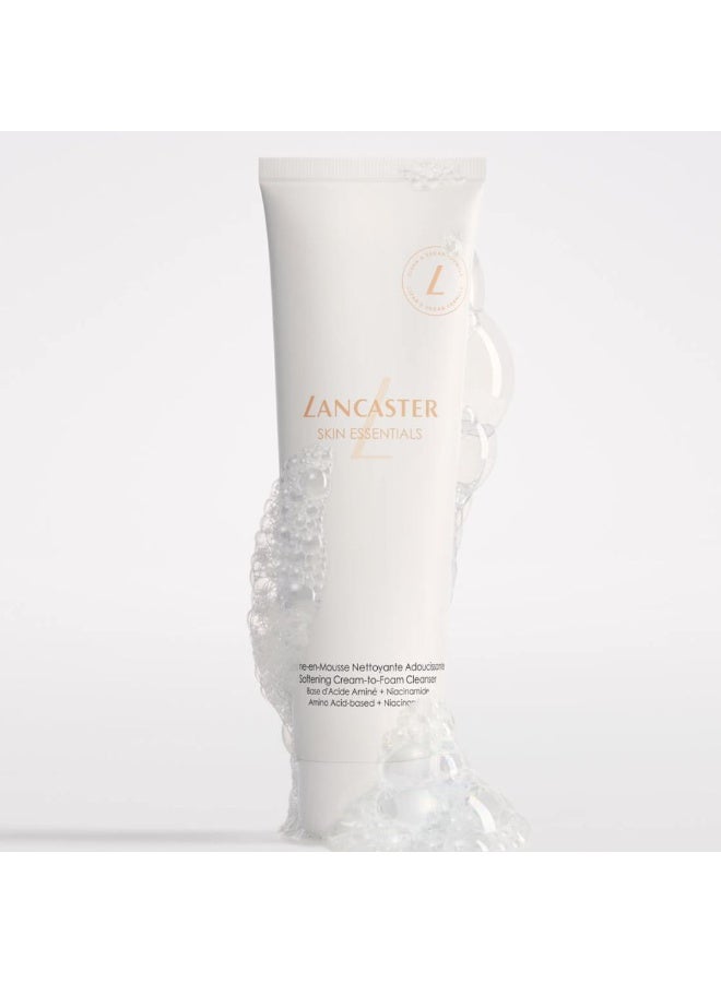 لانكستر منظف ​​لانكستر سكين إسينشالز المنعم للبشرة، كريمي إلى رغوي، 150 مل - Image 4