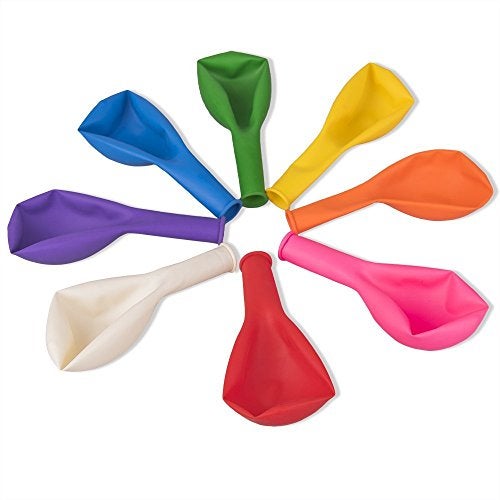 HK Balloons 9 Inches Assorted Colour Party Balloons -50 Pieces - Image 2