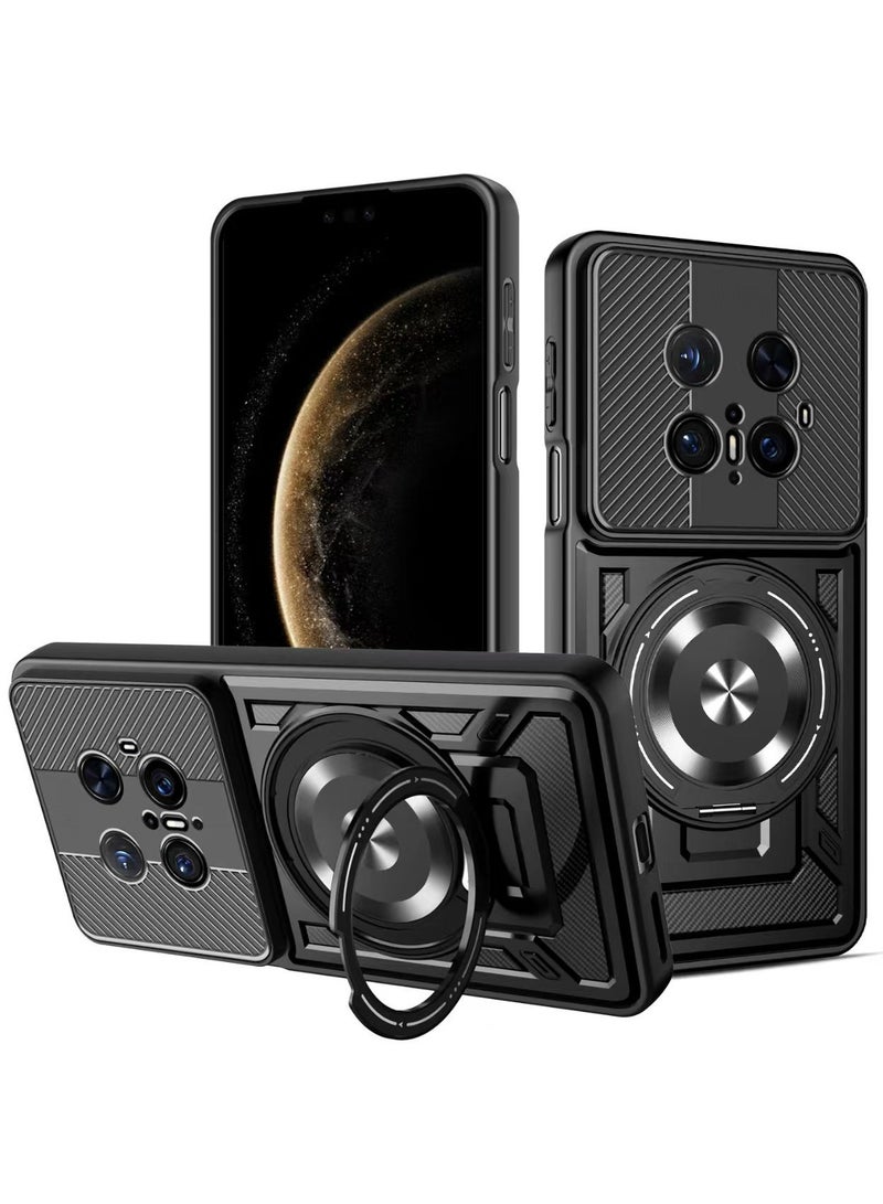 general Case for Huawei MATE70 PRO 5G, Protective Case with Invisible Stand (360 Degree Rotation), Military Grade Shockproof Anti-Scratch Protection - Image 1