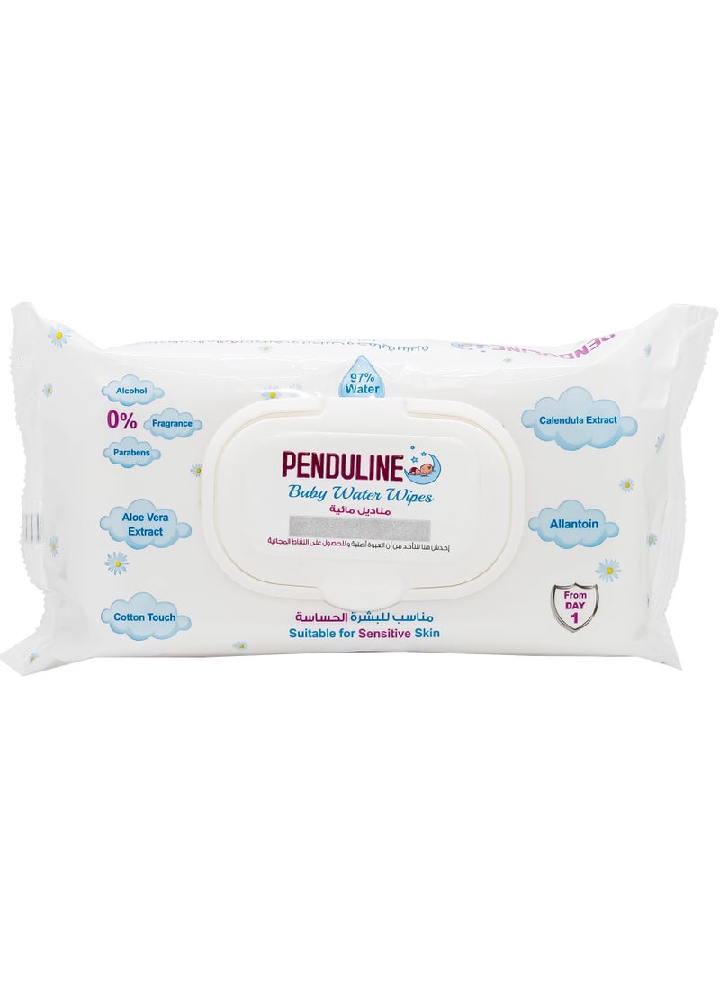 Penduline Baby Water Wipes 70 Pcs For Sensitive Skin
