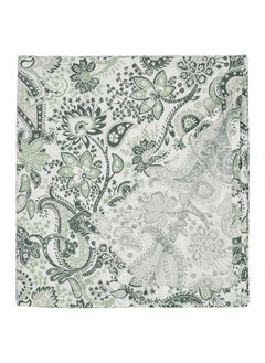 Flat sheet, green/white, 150x260 cm