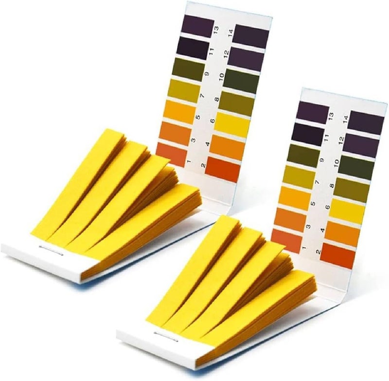 daysPH Test Paper for Testing Tools, Wide Range PH Test Paper, Ph Test Strips with Precision 1-14, 2 Pack of 160pcs - Image 1