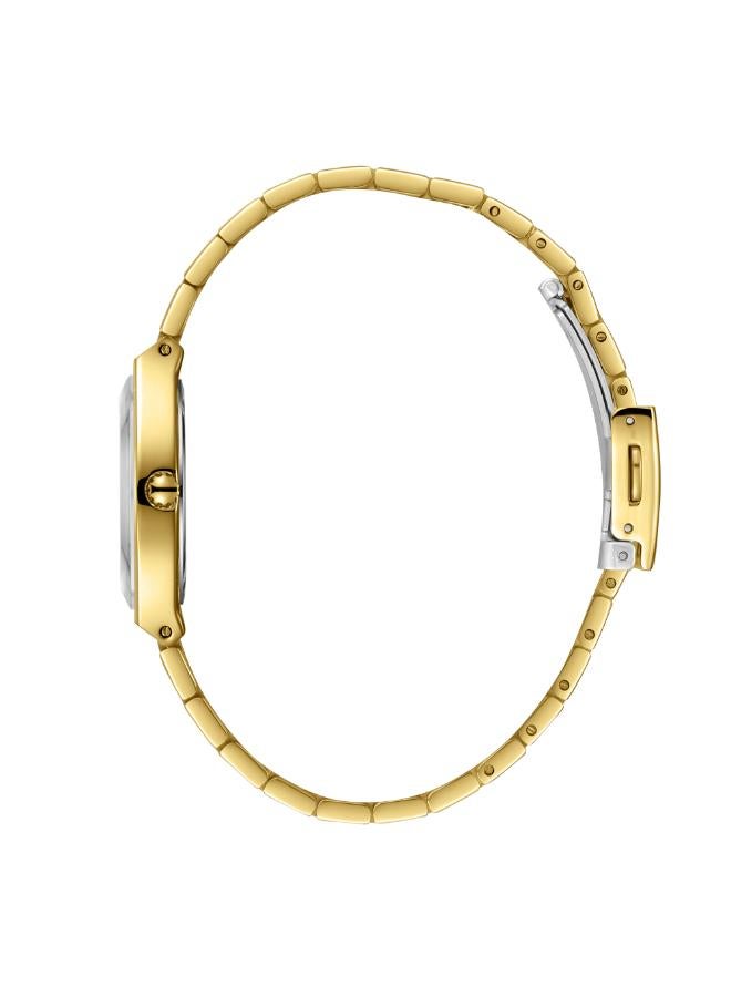 سلازنجر ساعة يد نسائية معدنية بعقارب - Image 3