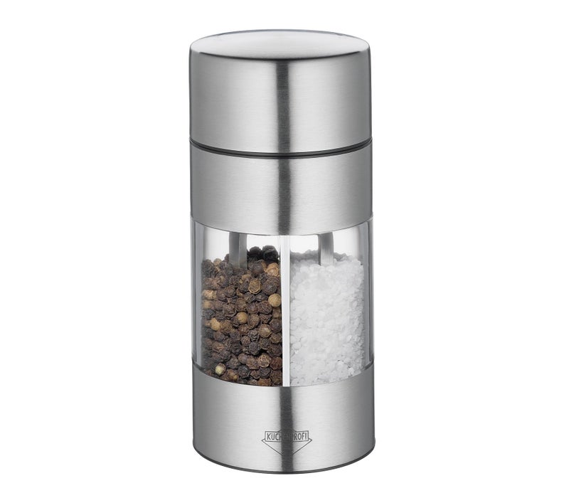Kchenprofi Trattoria Salt and Pepper Combo Mill SilverClear