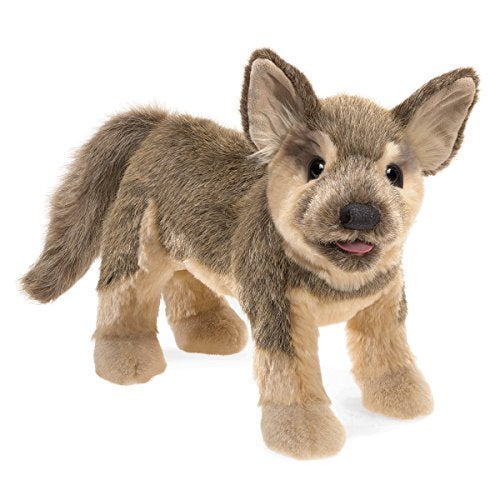 Folkmanis German Sheperd Puppy Hand Puppet 3116 - Image 1
