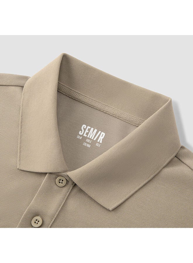 Semir Men's Cool Antibacterial Short Sleeve Polo Shirt Color Block Patchwork Top Summer Fashion 109325115103 - Image 2