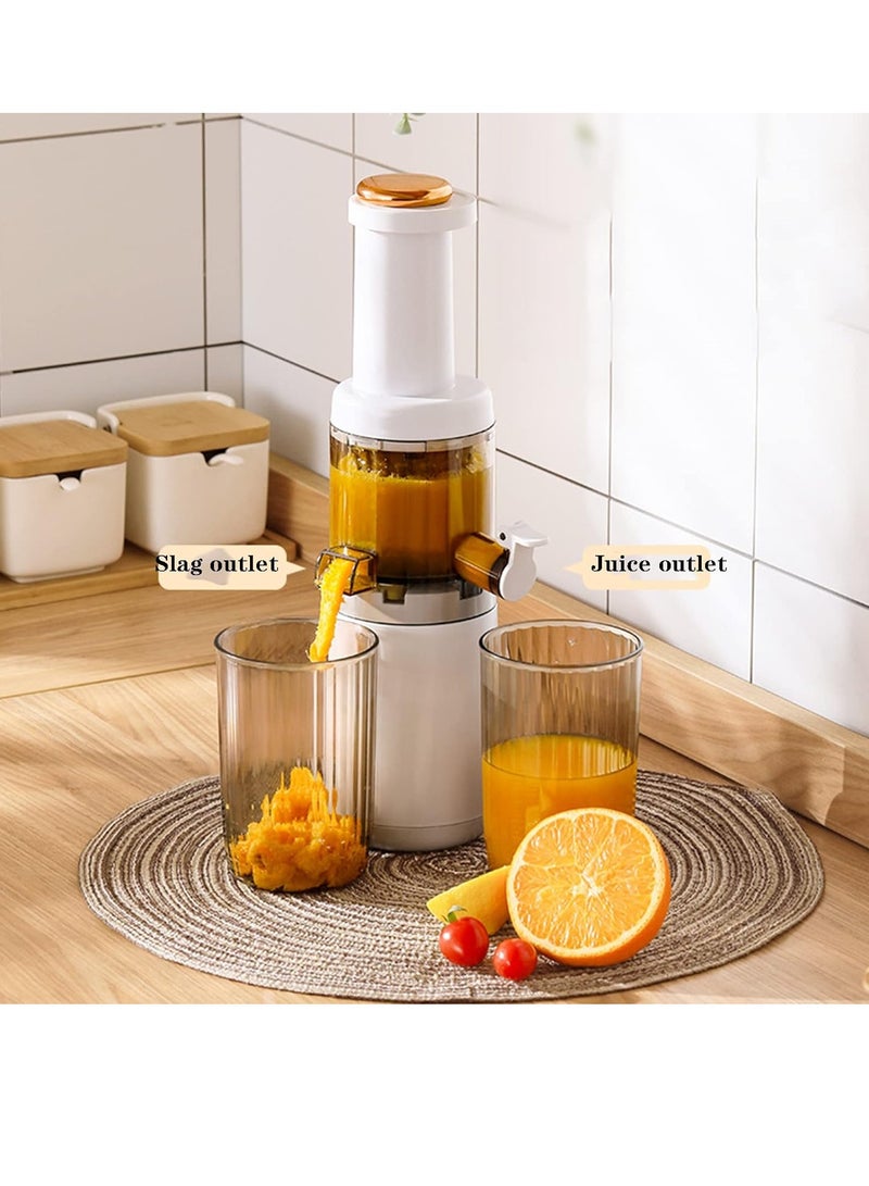 FOCUS Mini Slow Juicer Screw Cold Press Extractor Patented Filter-free Electric Fruit - Image 4