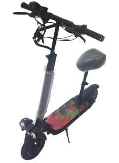1200W Electric Scooter with Bluetooth Connectivity Music and Light Control for a Dynamic Ride Black
