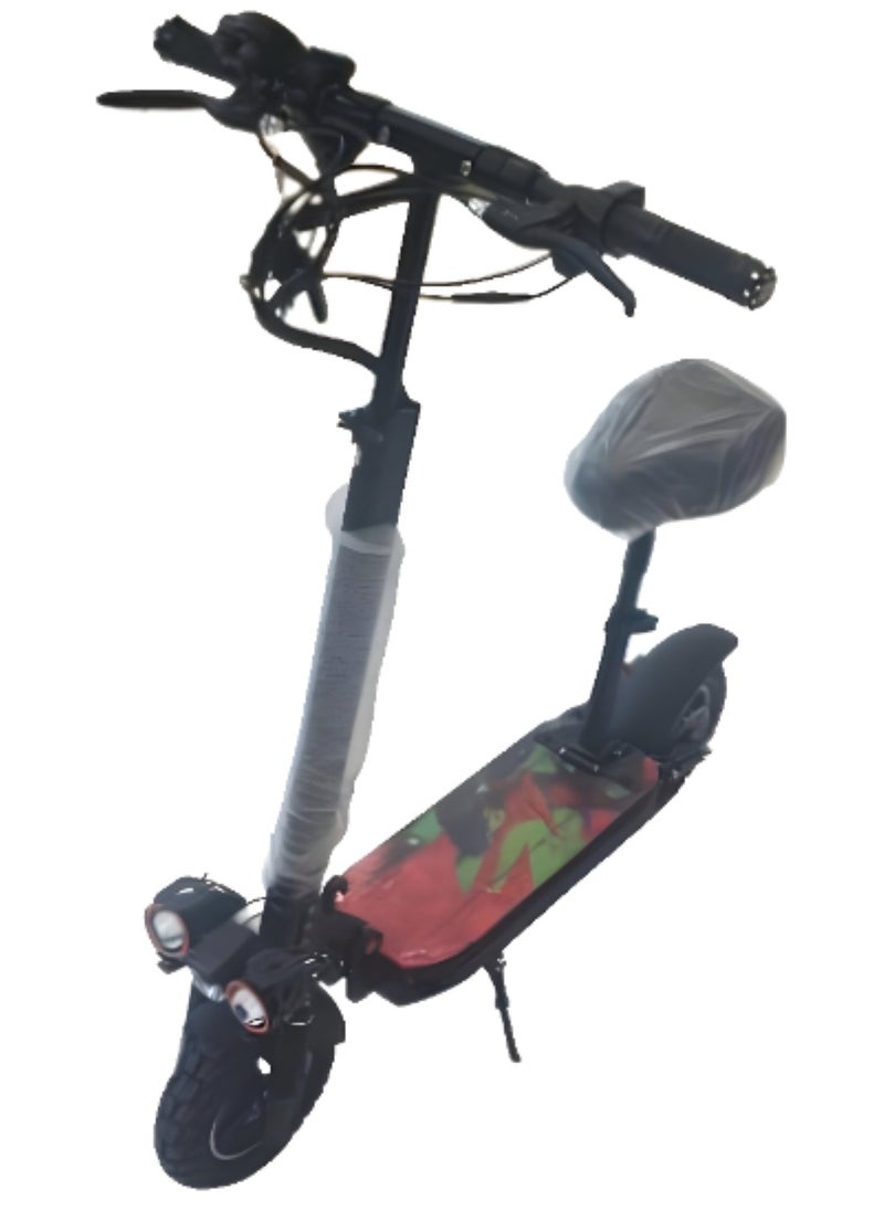Winner Sky - 1200W Electric Scooter with Bluetooth Connectivity Music and Light Control for a Dynamic Ride Black - Image 1