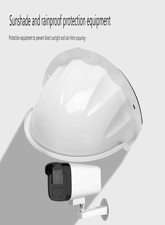 NVRTTRR Universal Sun Rain Shade Camera Cover Shield for LED Lights/Nest/Ring/Arlo/Dome/All Outdoor Security Cameras, Surveillance Cameras Dome/Bullet - Image 3