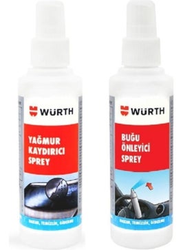 Würth Mist Eliminator 150 ml and Rain Repellent 150 Spray Set Mist & Rain Repellent  - Image 1