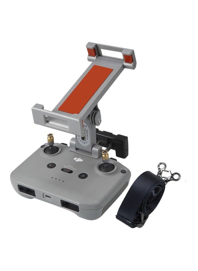 Hanatora RC-N3 N2 N1 N1C Remote Controller 4.7-12.9 Inch Tablet Holder Mount for DJI Flip,Neo,Air 3S/3/2S/2,Mavic 3 Classic,Mini 4K/5/4 Pro/3/2/2 SE Drone,Extended Control Phone Clip with Lanyard - Image 1